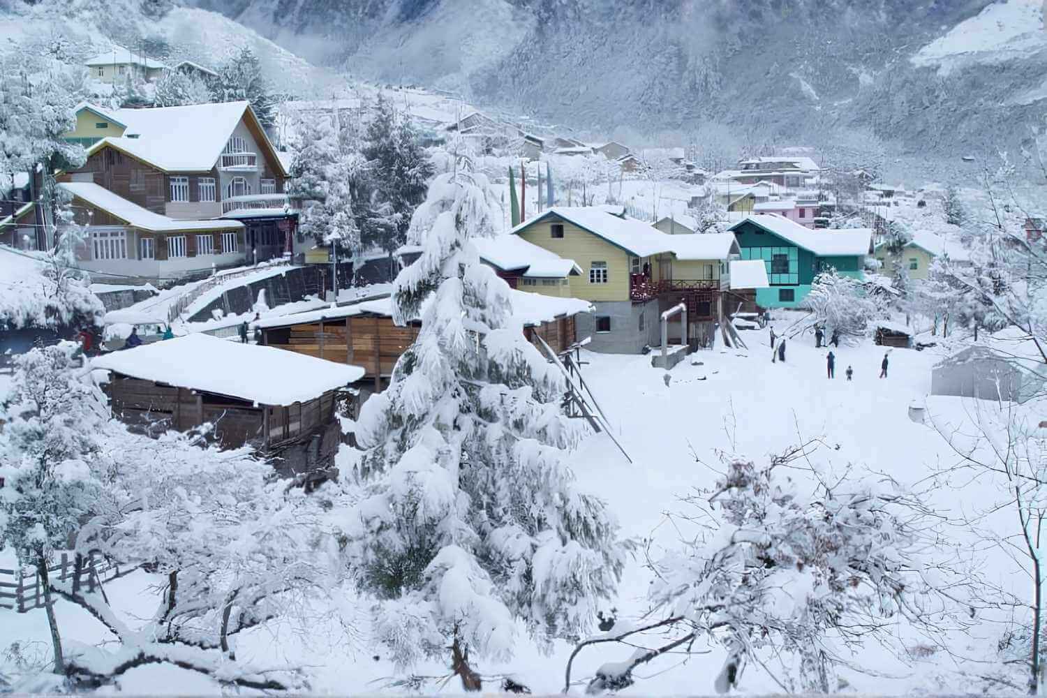 Gangtok Snow View