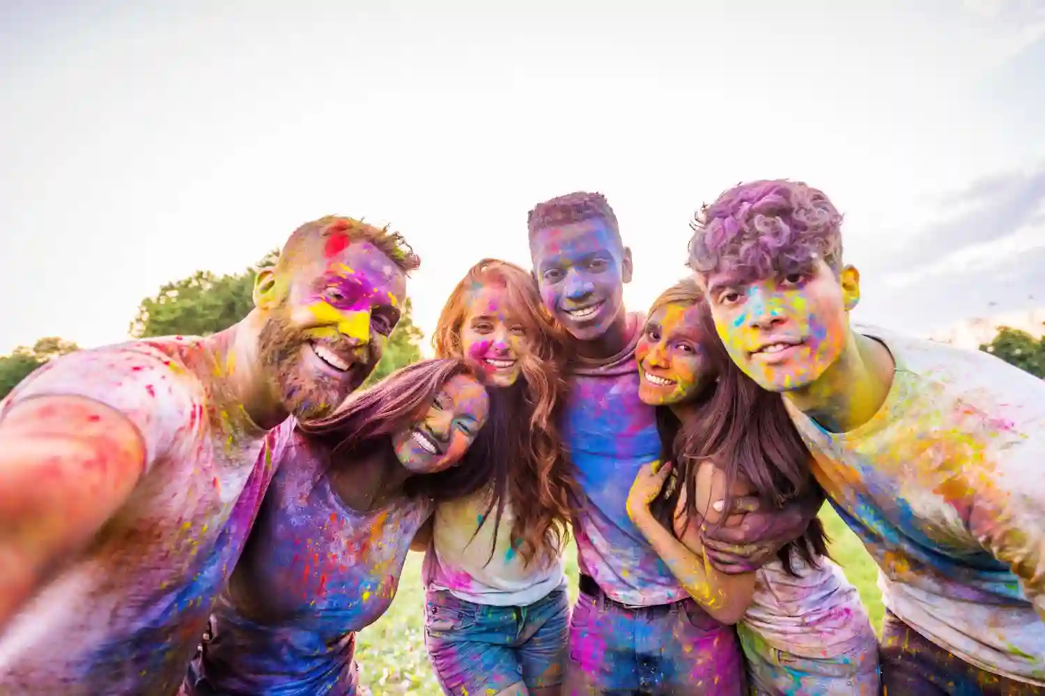 Holi Group Photo in Sundarban