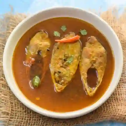 Traditional Hilsa Curry at Sundarban Hilsa Festival